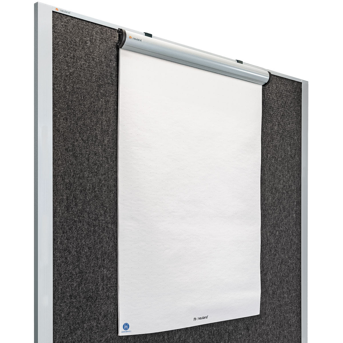 FlipChart Paper Holder for LW and pinGo® Pinboards- s004 silber