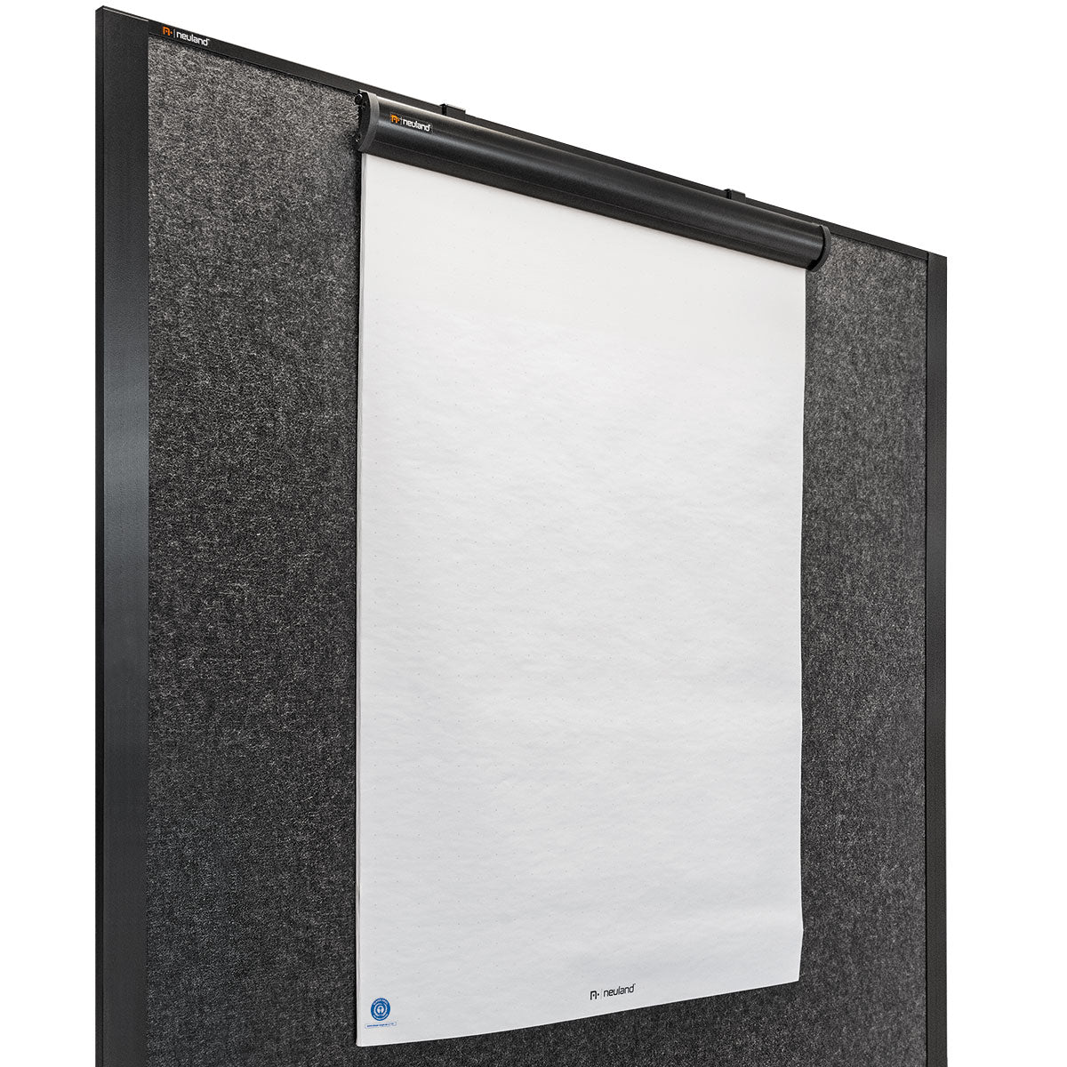 FlipChart Paper Holder for LW and pinGo® Pinboards- s002 mattschwarz