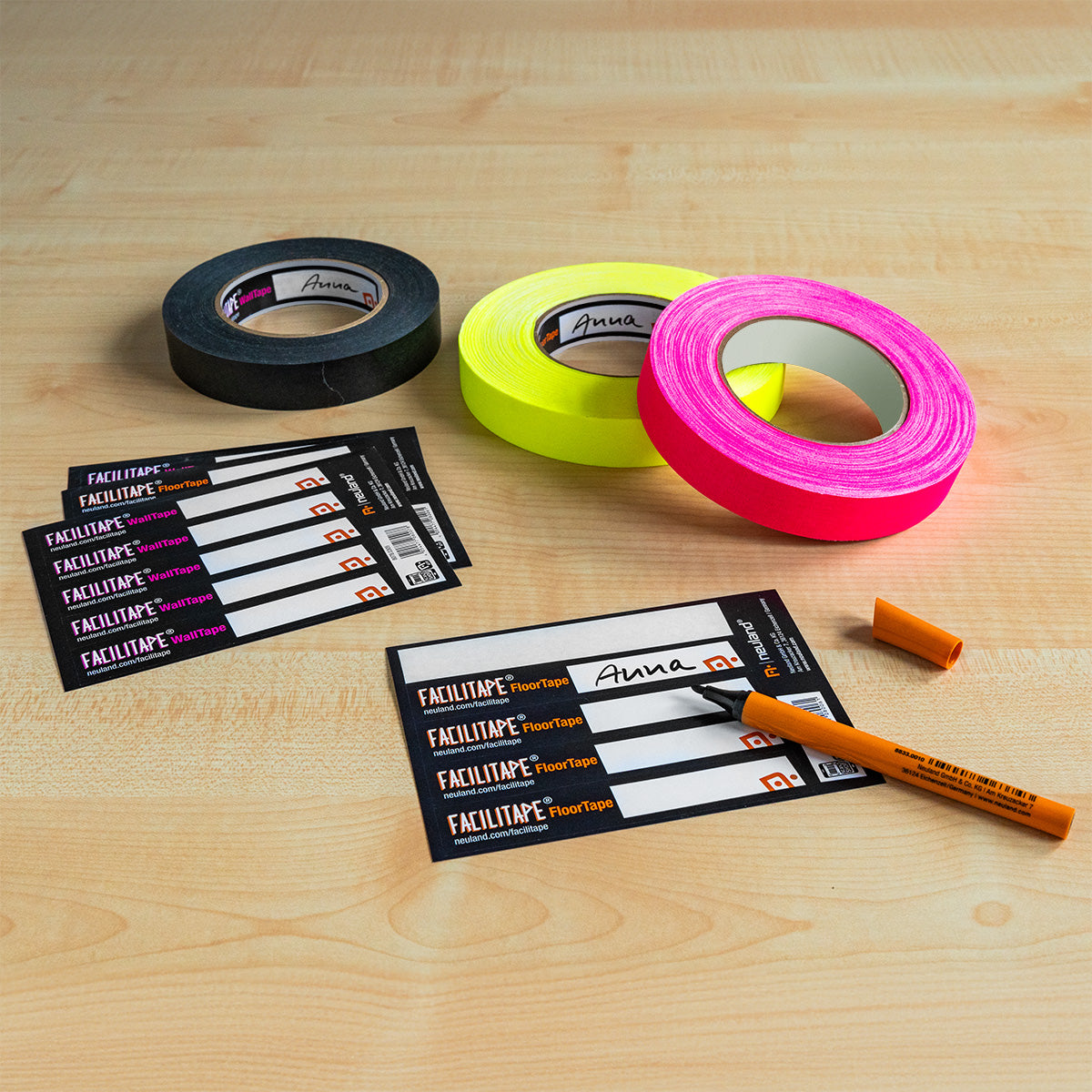 Facilitape® WallTape Stickers