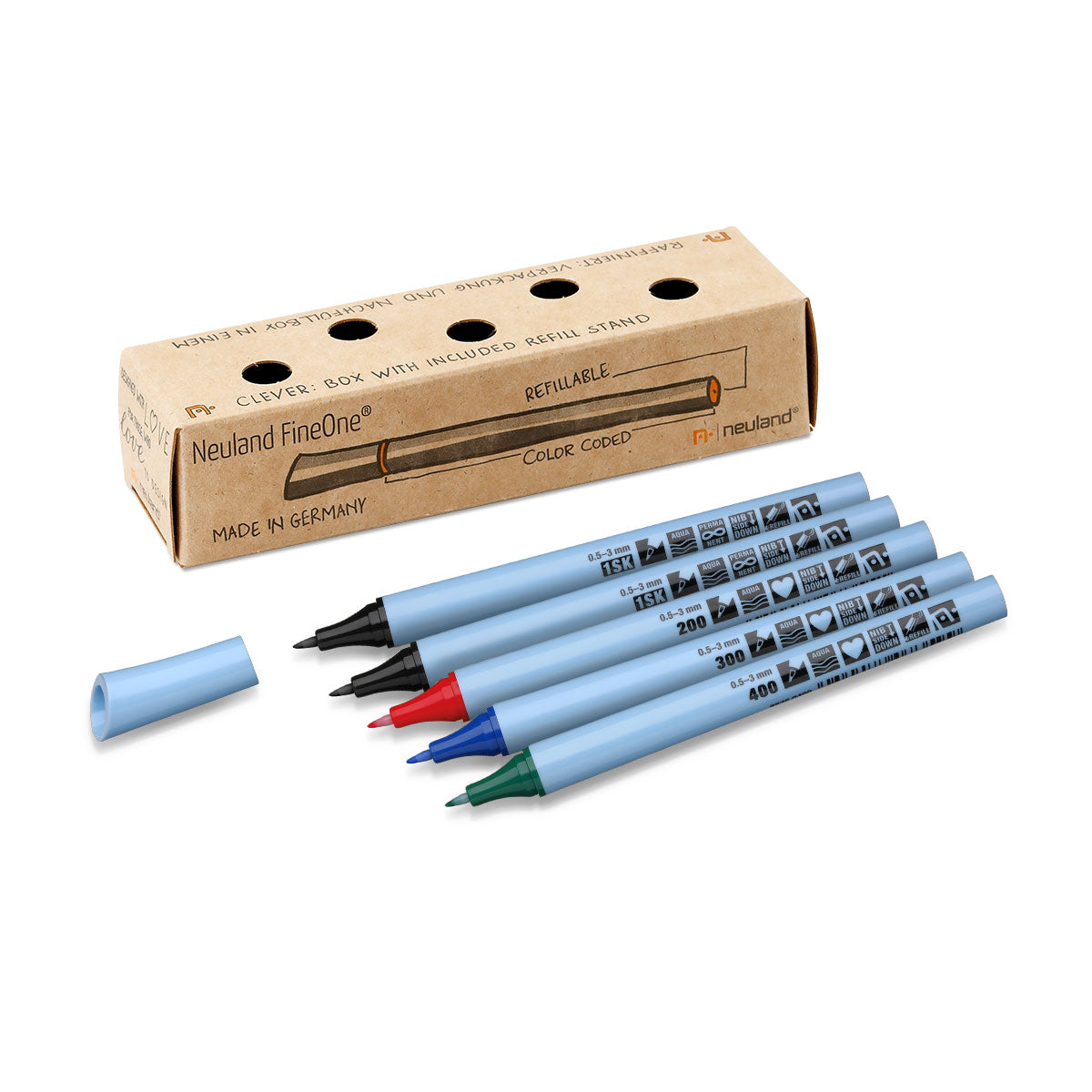 Neuland FineOne® Flex, 5/color sets- set no. 1-sk