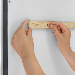 Pinnable Ruler, plywood, 50 cm / 20 inches